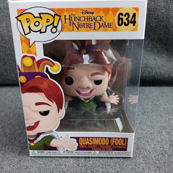 Funko POP Disney The Hunchback of Notre Dame 634 Quasimodo Fool - Picture 1 of 6